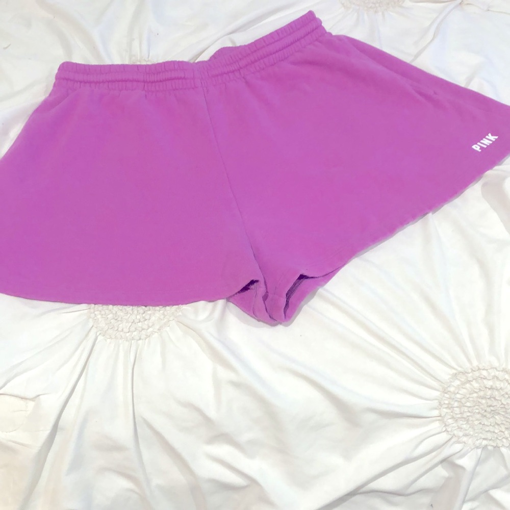 Victoria's Secret Pink Athletic Shorts High-Waisted Relaxed Fit